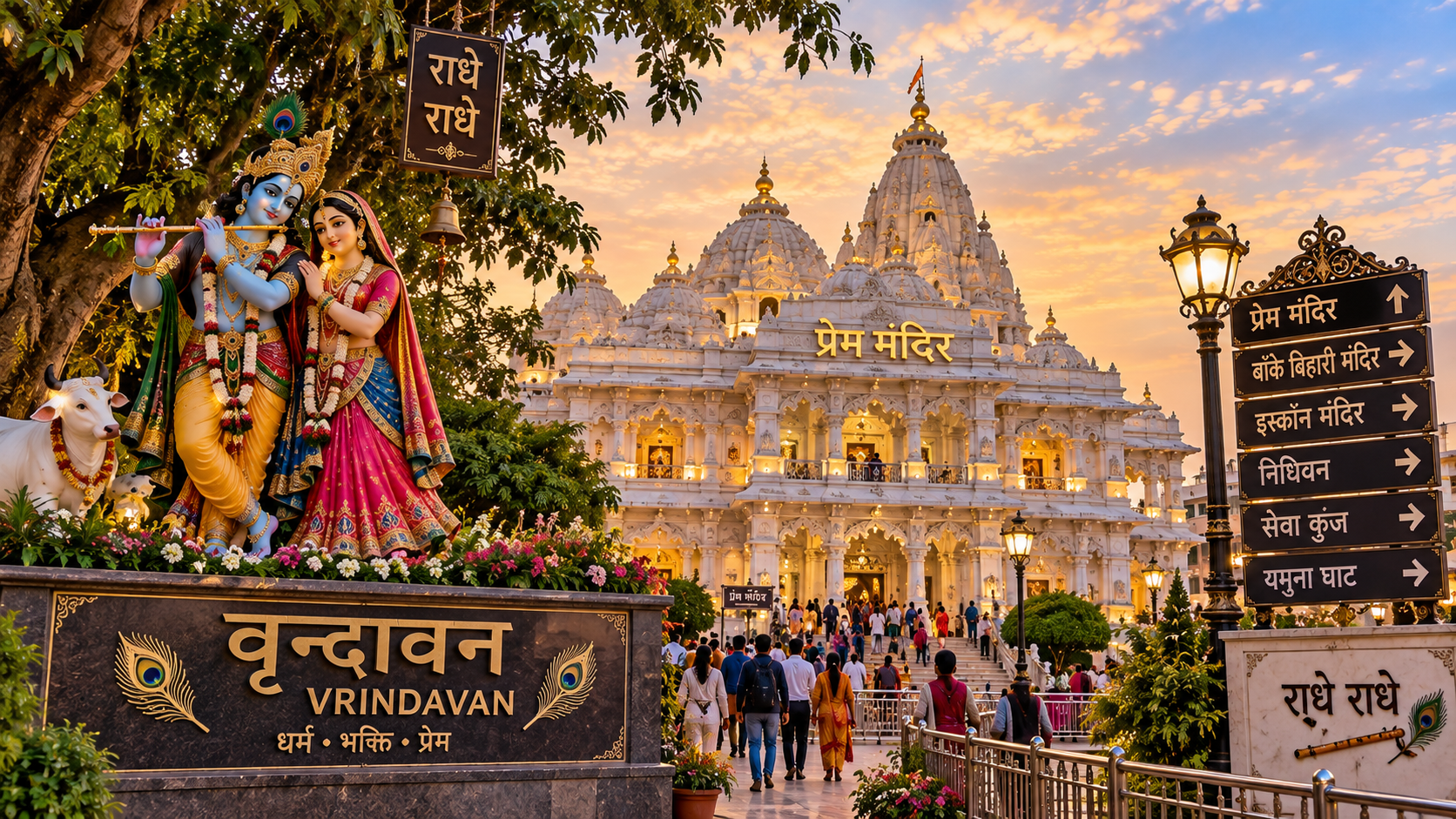 पहाड़ी यात्रा दृश्य